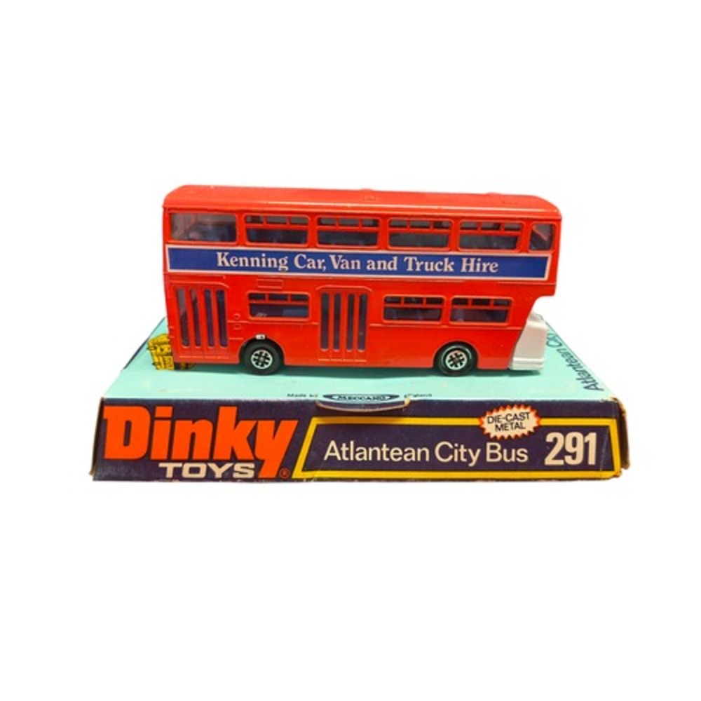 1974 Dinky Toys #291 Atlantean City Bus Kenning Car Van And Truck Hire